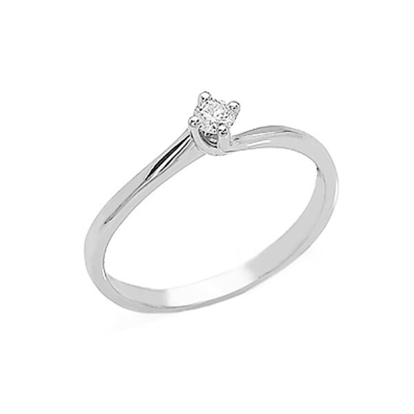 Anello solitario di diamanti SGUARDI Art. AN2998