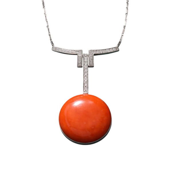 Corallo Del Mediterraneo and Oro Necklace Art. GCOB1