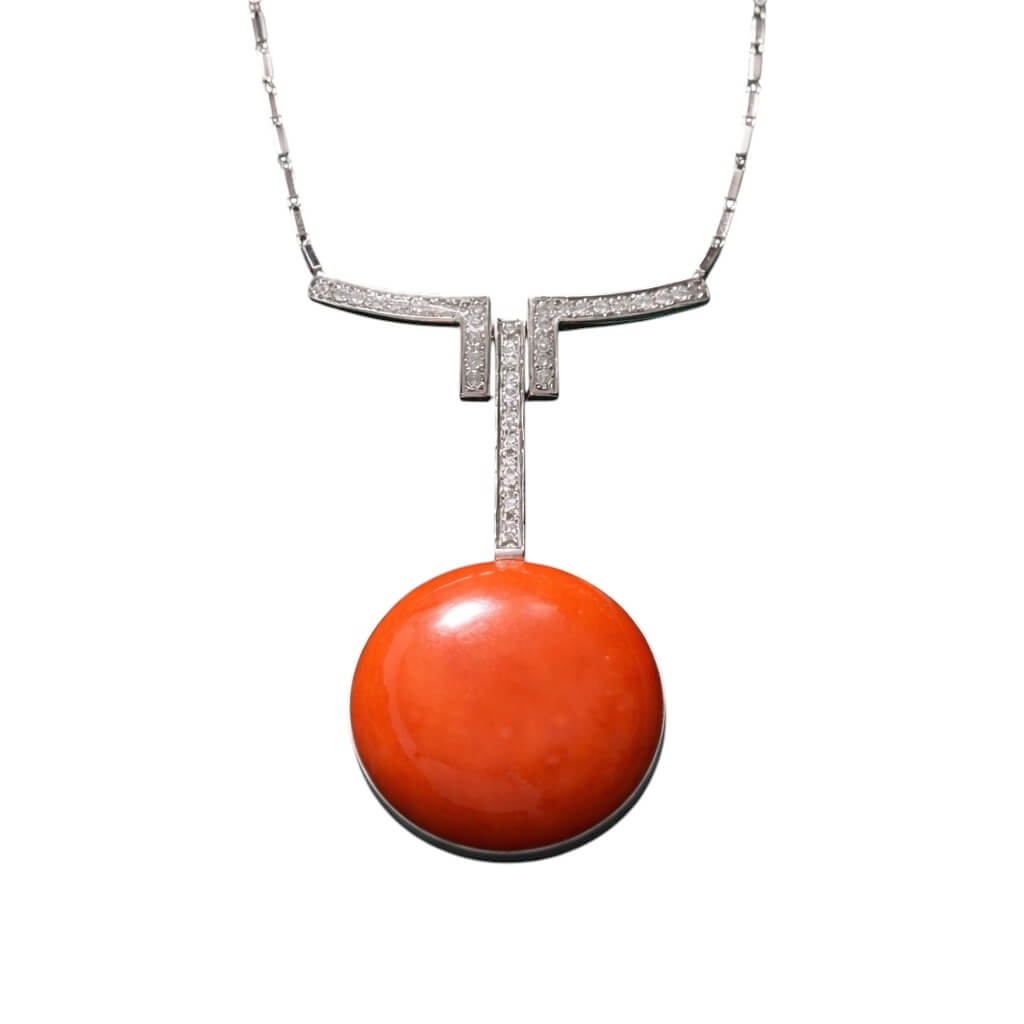Corallo Del Mediterraneo and Oro Necklace Art. GCOB1