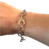 Bracciale a catena in oro giallo art. BRCAT11