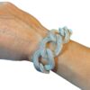 White gold filigree bracelet 750% Art.30BR-ALB