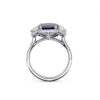 Anello zaffiro Royal blue diamanti e oro  Art.  199/24/11