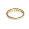Anello veretta con diamanti e oro LOVE Art.4039/GIALLO