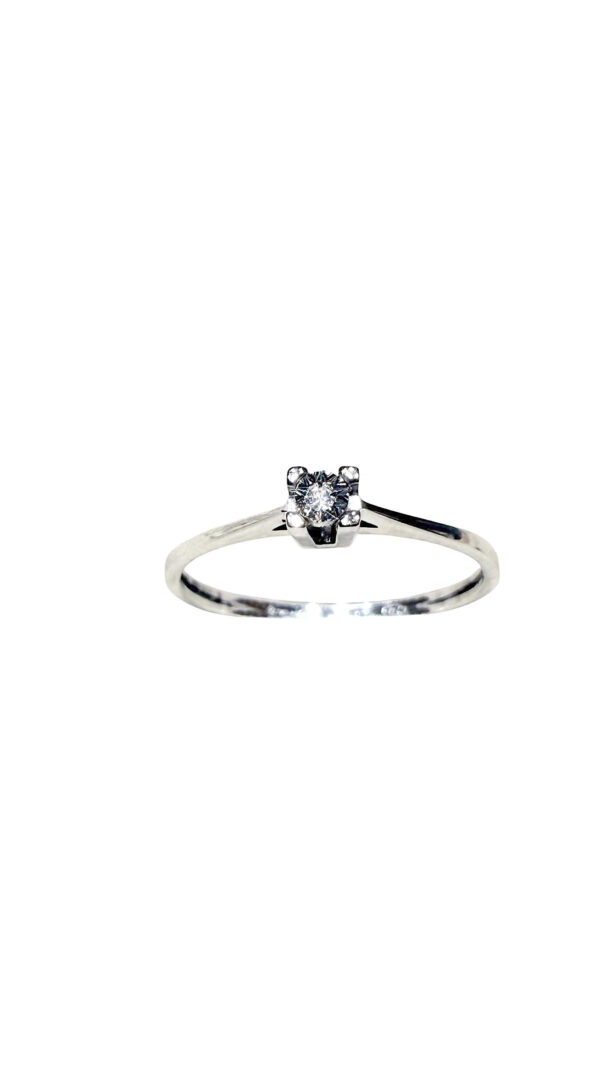 Anello solitario di diamanti DESIDERIO Art. PDA2653F