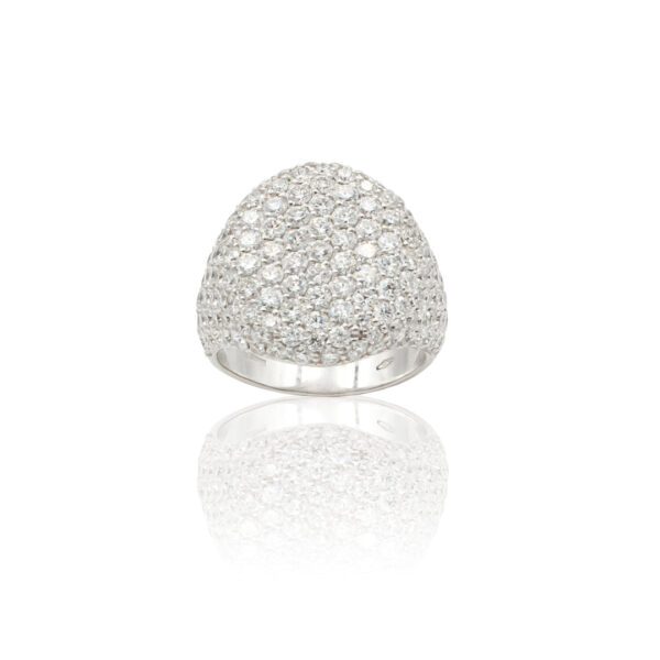 Anello CHEVALIER oro bianco diamanti art. AN2878-1