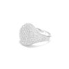 anello mignolo diamati ovale cipolla da 1950 gioiellieri gioielleria palermo Anello CHEVALIER oro bianco diamanti art. AN2878-1