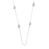 cl lum01b100x scaled 1 gioielleria palermo COLLANA Argento 925% rodiato BORSARI ART. CL-LUM01B100X
