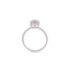 Anello solitario oro bianco 750% diamante certificato GIA America Art.ANSOL445