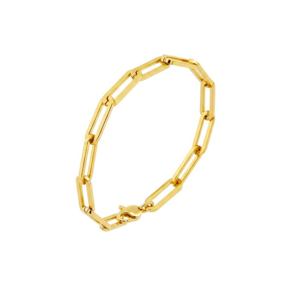 Bracciale a catena in oro giallo art. BRCAT2