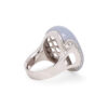 Anello diamanti con pietra  Calcedonio art. ANCL01