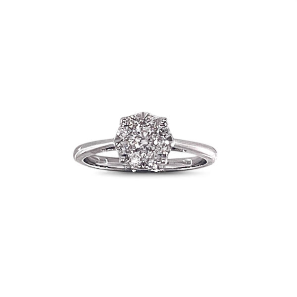 Anello solitario SETA di diamanti art. 134711