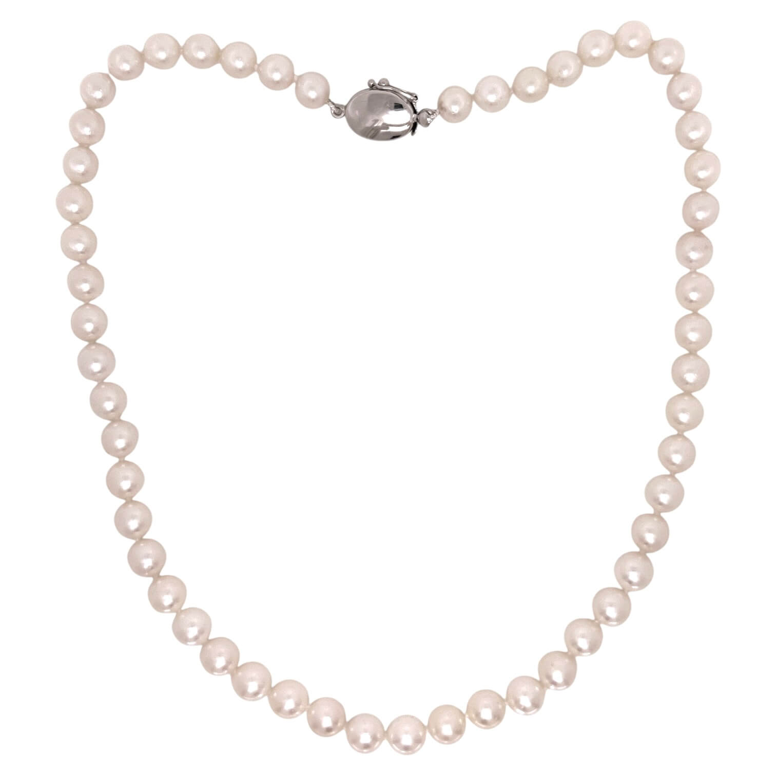 Akoya susta pearl necklace in gold Art. 40932