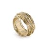 ANELLO FILODELLAVITA CLASSIC, 13 FILI IN ORO GIALLO 9KT E DIAMANTI BIANCHI