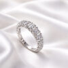Anello veretta  di diamanti  EROS art.AN2073