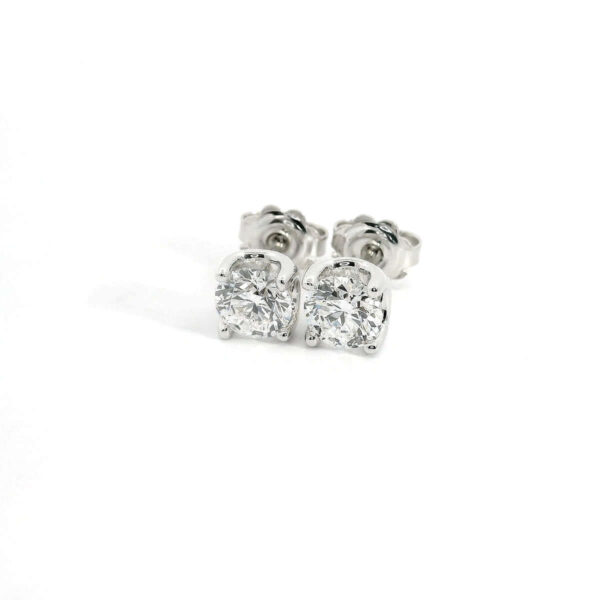 Gold and diamond light point earrings SOGNO art. OR308