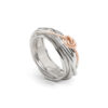 Filodellavita Classic 7 fili in Argento e Nodino Filodamore in Oro Rosa 9kt art. AN07AR