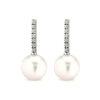 Pearl earrings white gold 750% Art.ORP219