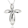 Cross pendant with diamonds art. CC1528