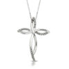 Gold and diamond cross pendant Art. CC1572