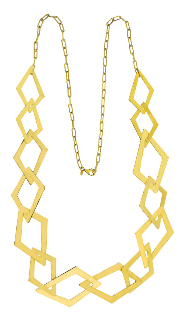 Collana in argento dorato  art. KC173CIP