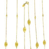 Collana in argento dorato  art. KC143CIP
