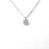 Girocollo punto luce con pavè di diamanti NARCISO art. CD778-1