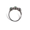 Anello trilogy smeraldo e diamanti BELLE EPOQUE ART.AN2577