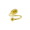 Anello argento dorato 925% art. KA142CIP