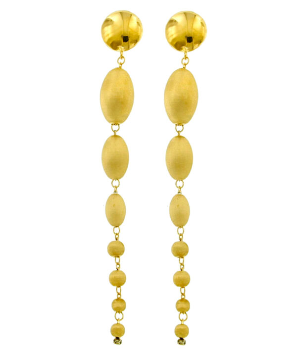 Orecchini pendenti in argento art. K0198CIP