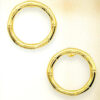 Orecchini cerchio in argento art. K0281CIP