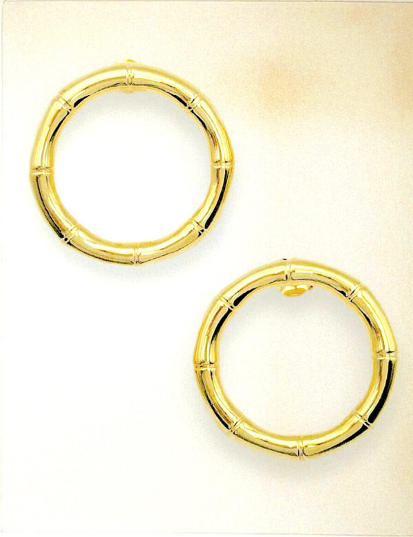 Orecchini cerchio in argento art. K0281CIP