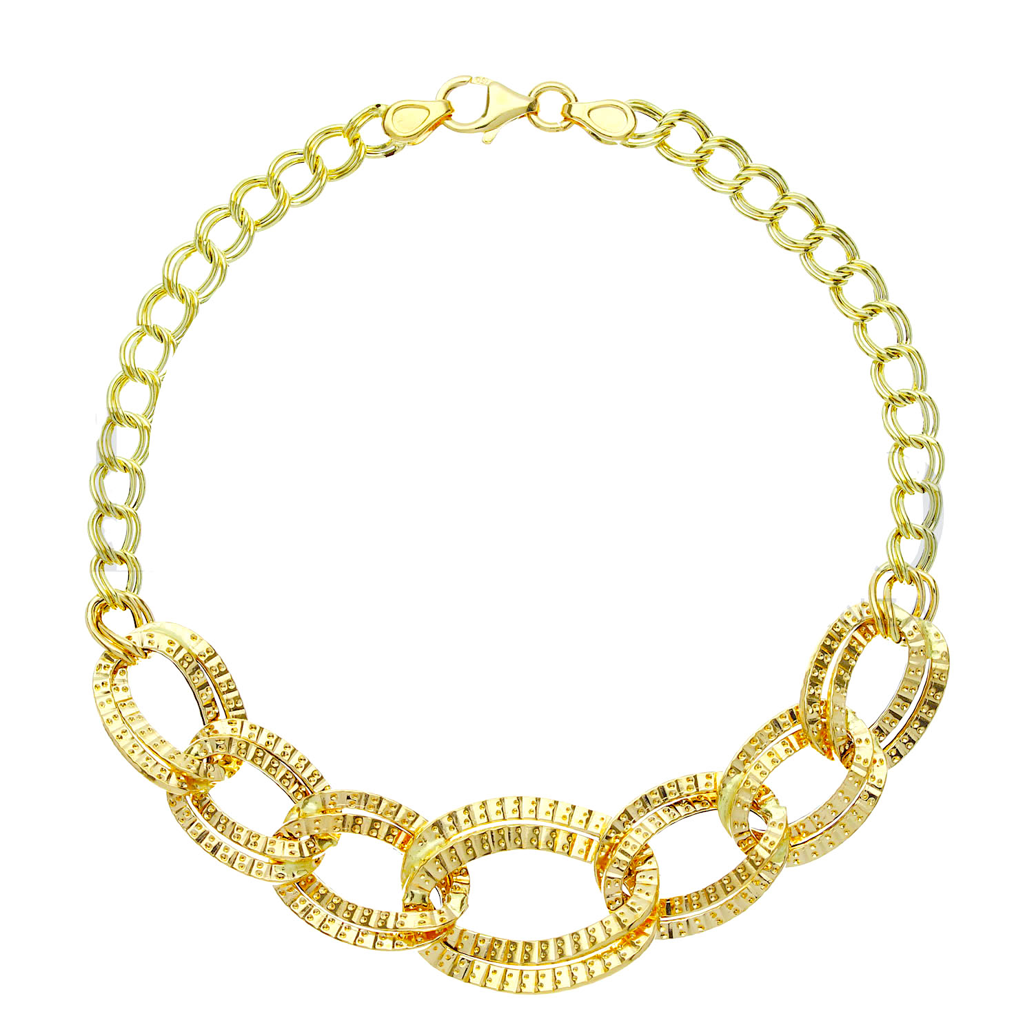 Bracciale donna a catena in oro art. CAM4