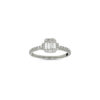 Anello solitario di diamanti art. 259870