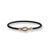 Bracciale BORSARI uomo in acciaio con chiusura in argento 925% art. BR-KAG04PNY