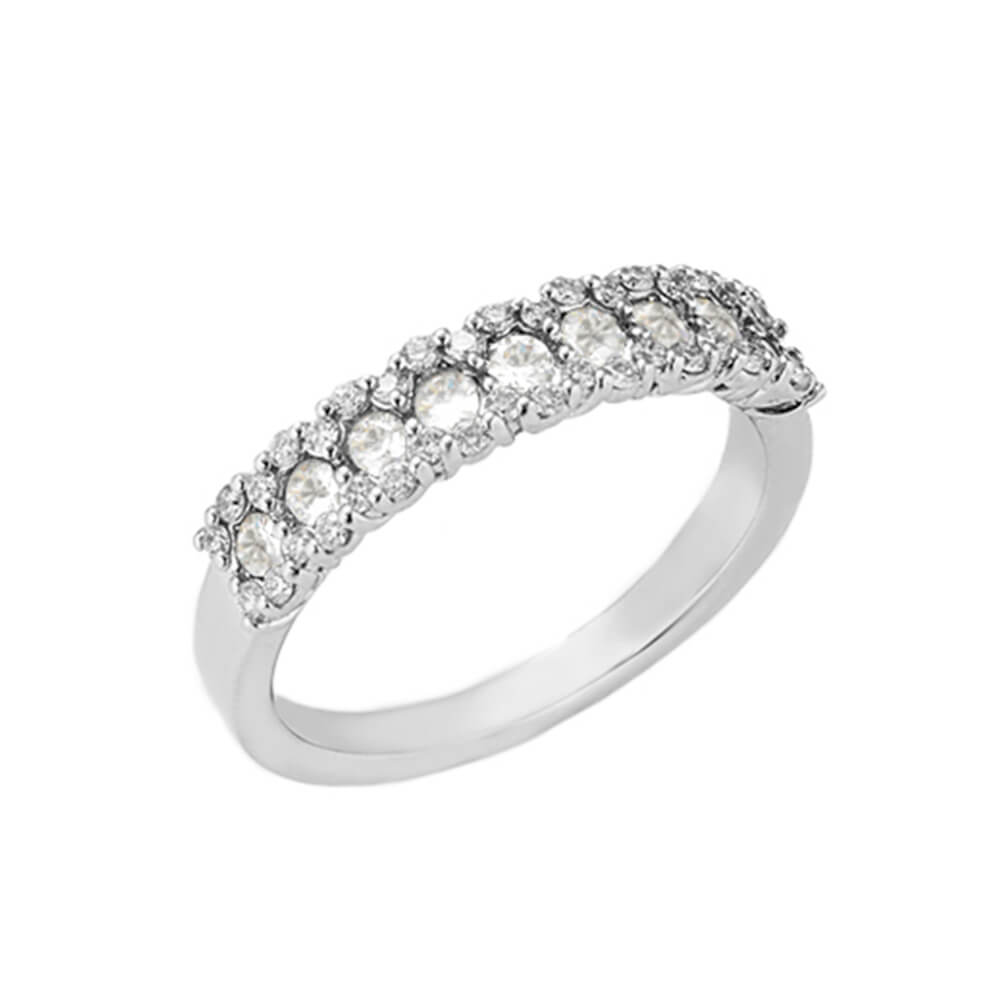Anello veretta  di diamanti art. AN-2661-D