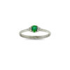 Anello smeraldo e diamanti ART.AN3035