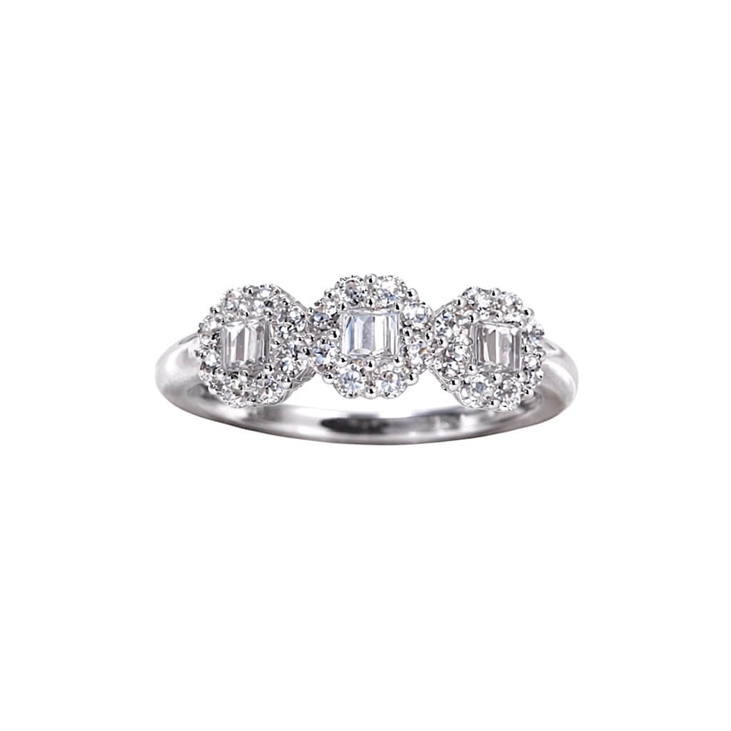 Anello trilogy  oro e diamanti SETA Art. RD08156X
