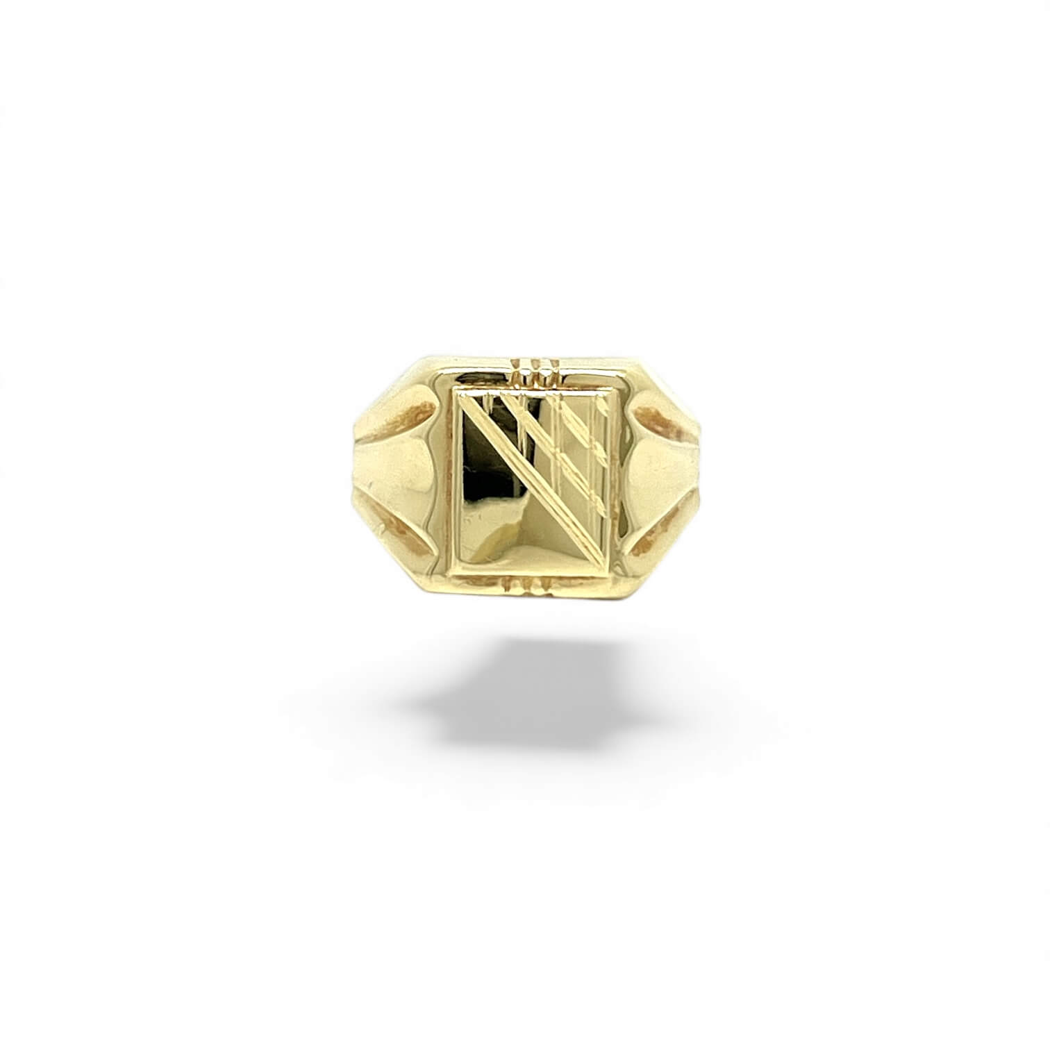 Men’s ring in yellow gold 750% art.AURG1