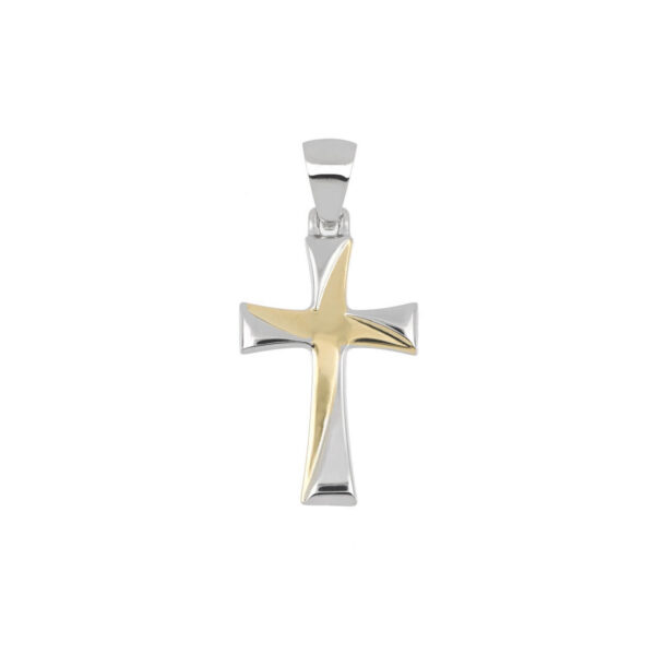 Pendente Croce in oro 18Kt art. CROCE143