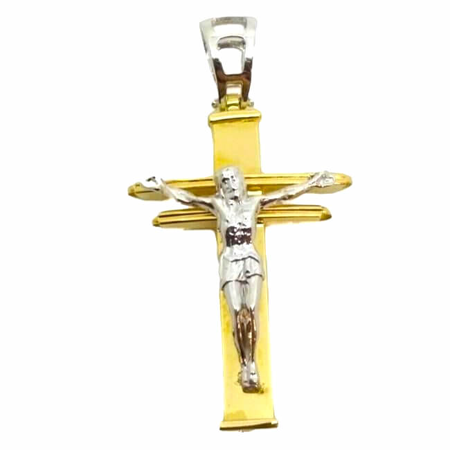 Pendente Croce in oro 18Kt art. CROCE6