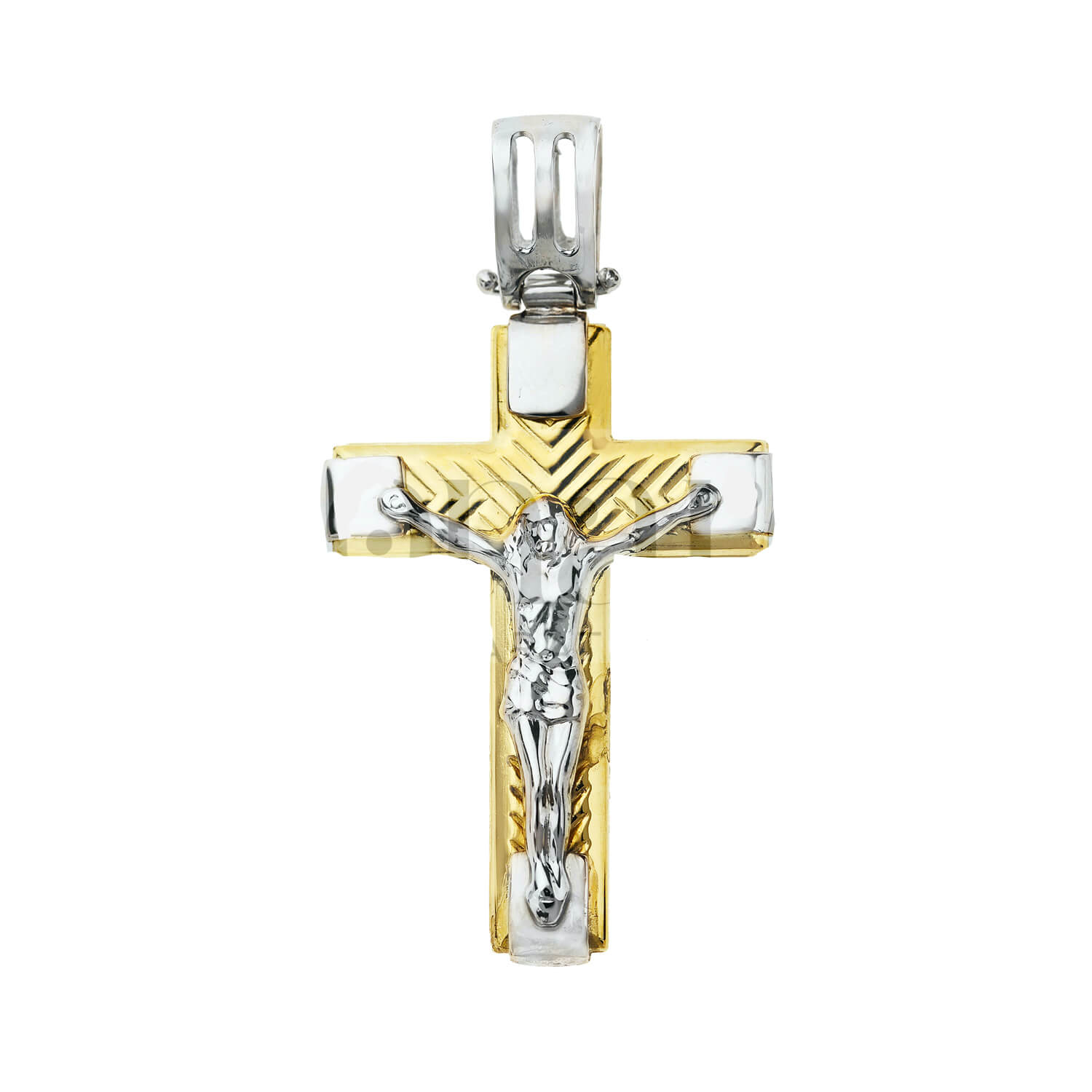 Pendente Croce in oro 18Kt art. CROCE8