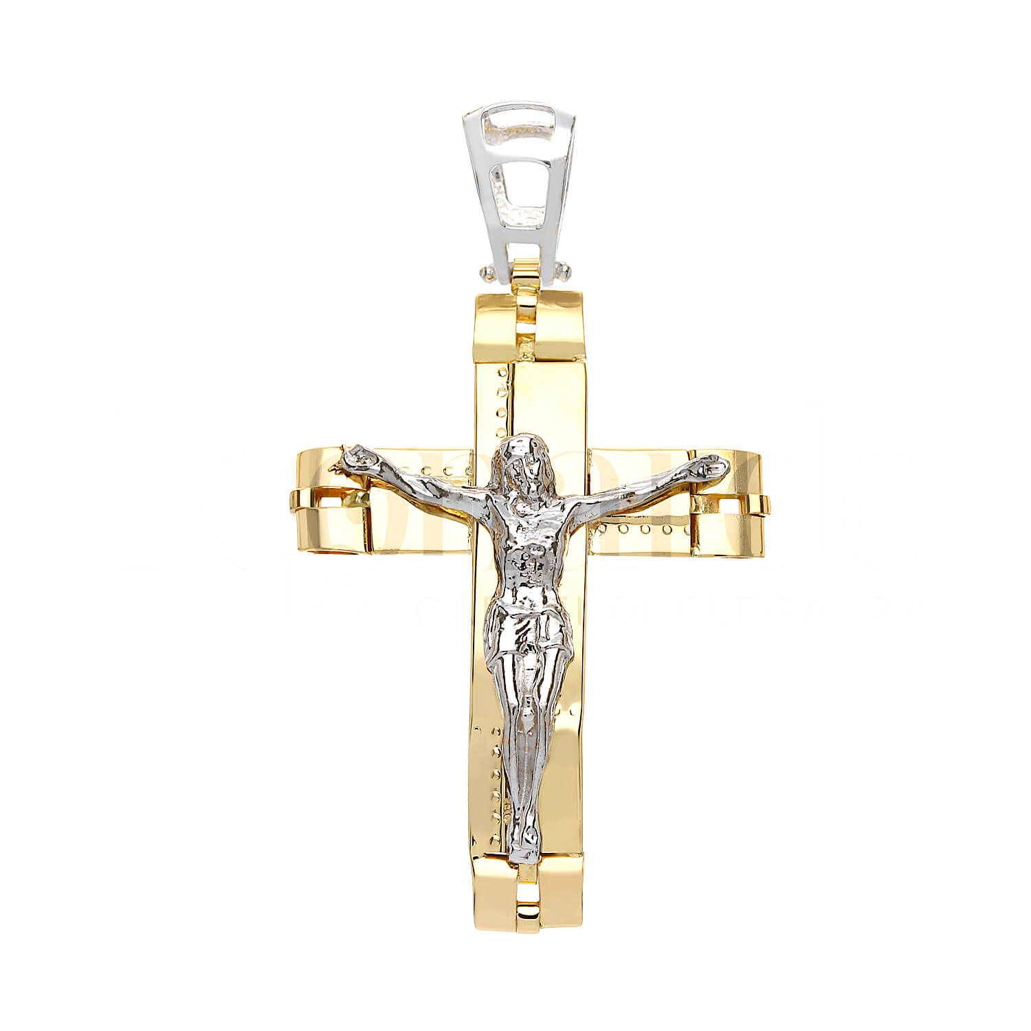 Pendente Croce in oro 18Kt art. CROCE49