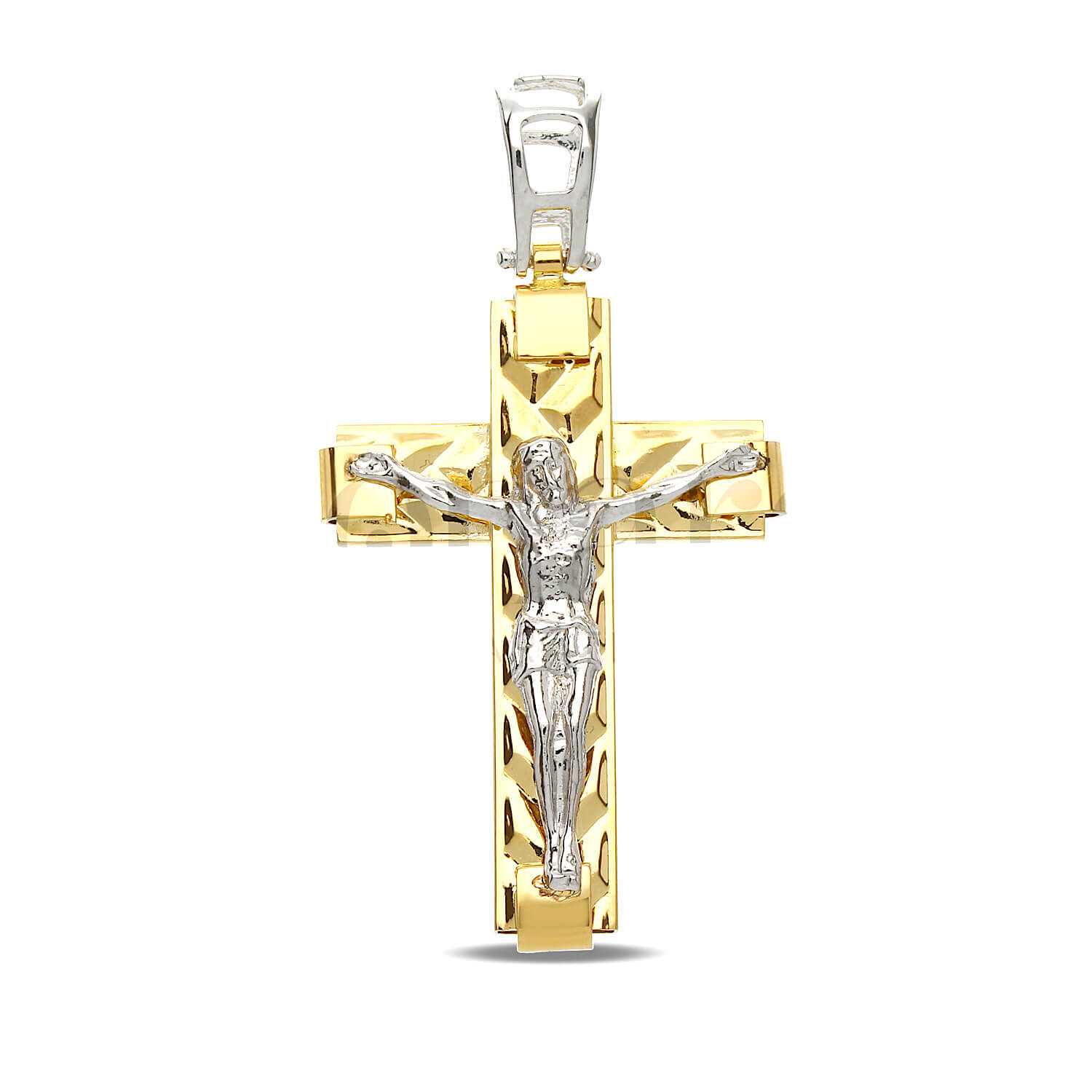 Pendente Croce in oro 18Kt art. CROCE25