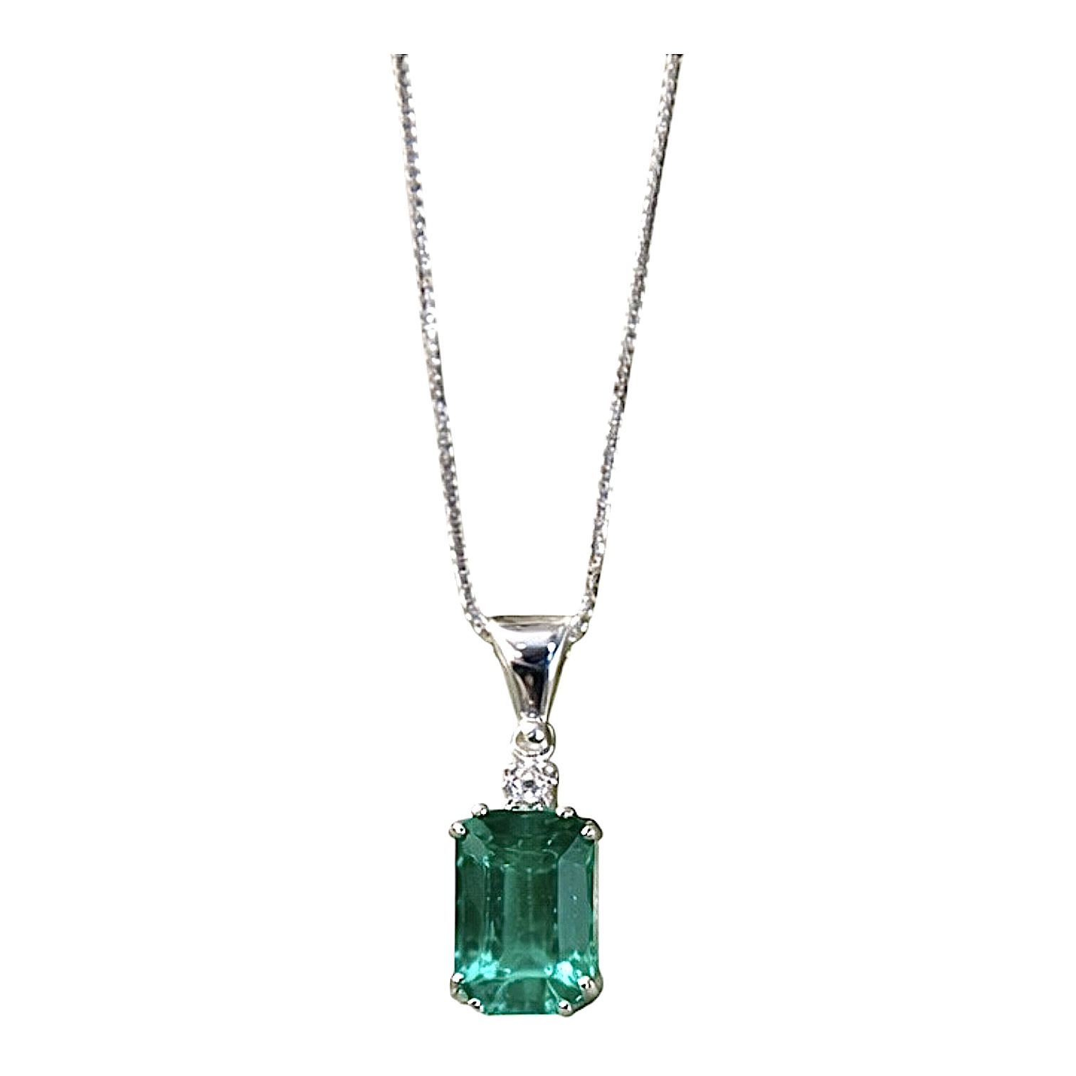 GIROCOLLO-SMERALDO-DIAMANTI-SMERALDO-ORO-18KT-CIPOLLA-DAL-1950-GIOIELLIERI-PALERMO