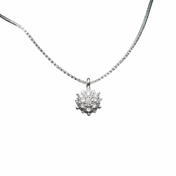Pendant diamond pavé light point art. GR069