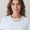 Photoroom 20260829 120839 gioielleria palermo Round necklace in yellow gold thread 750% Art. CMF01