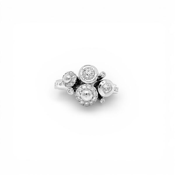 Anello Ponte Vecchi Gioielli oro e diamanti art. SA369BRW