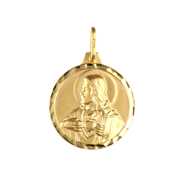 Medaglia SCAPOLARE in oro 18 kt art. SCAPOLARE1