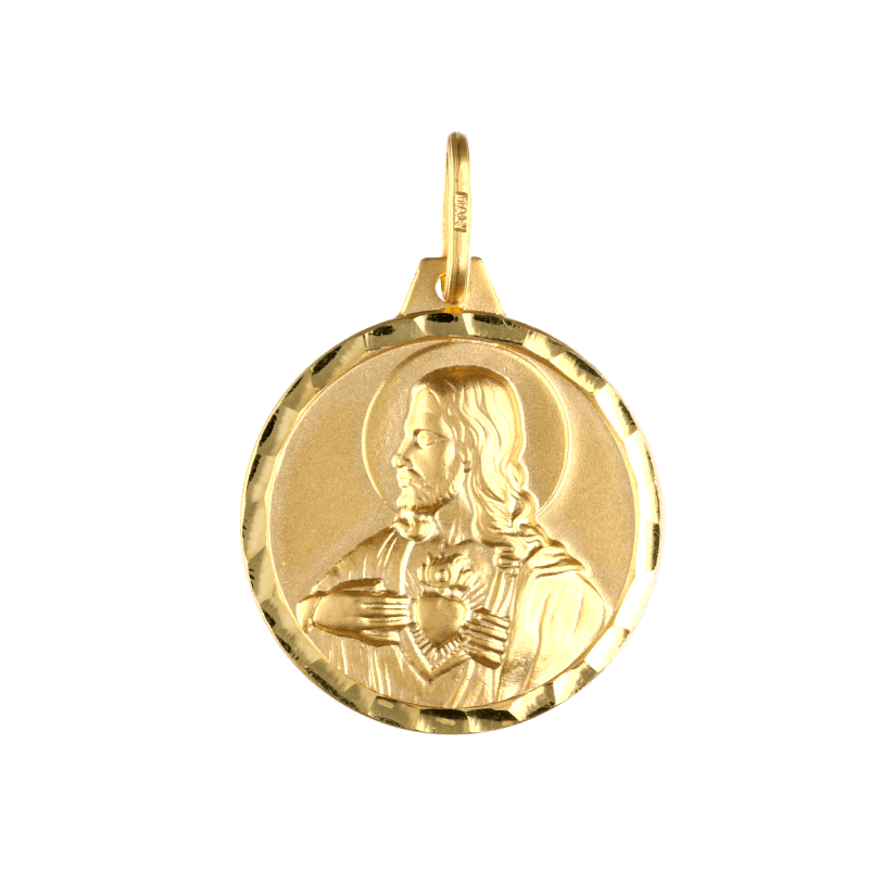 Medaglia SCAPOLARE in oro 18 kt art. SCAPOLARE1