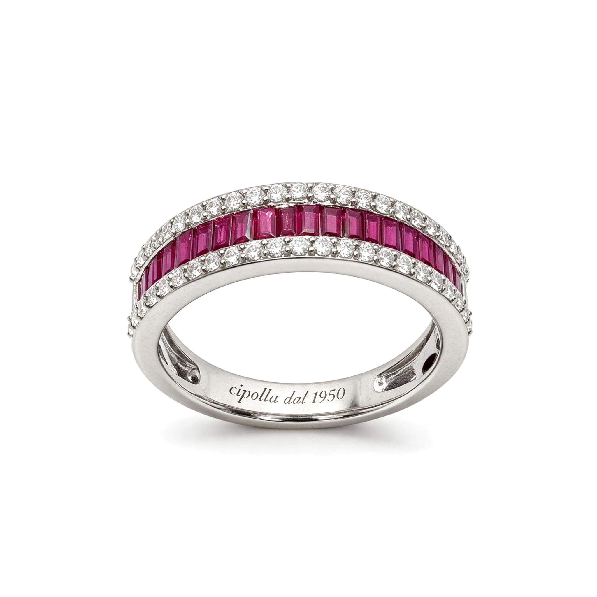 BELLE EPOQUE ART Rubies and Diamonds Ring:238079